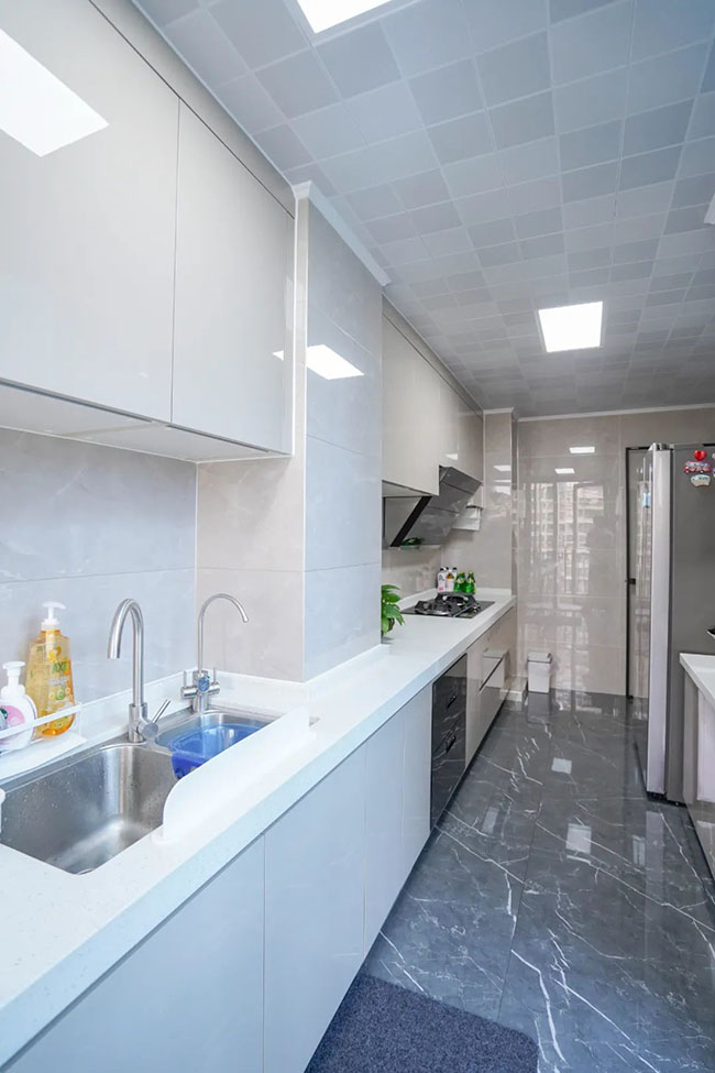 170㎡三居，現代輕奢風融入中式元素，體驗高雅生活